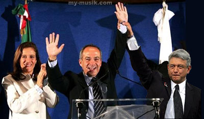 Obrador con Calderon Obrador con Calderon