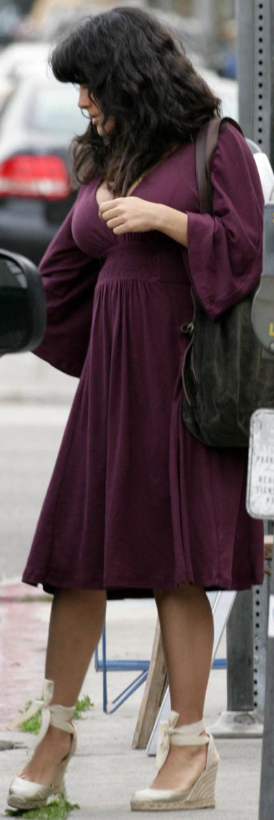 Salma Hayek panza