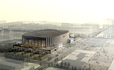Technology University Gymnasium beijing 08