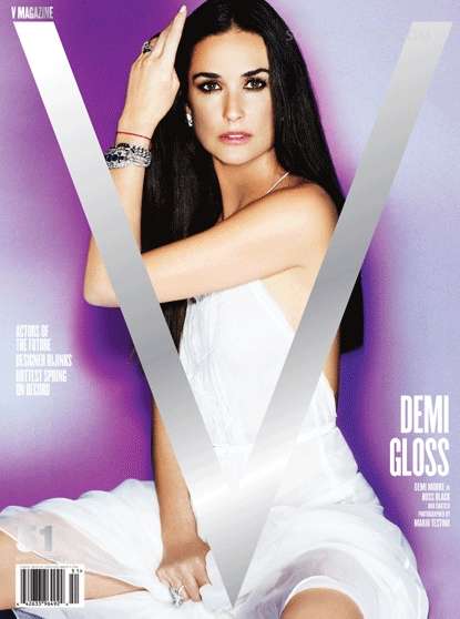 Demi Moore V magazine Demi Moore V magazine
