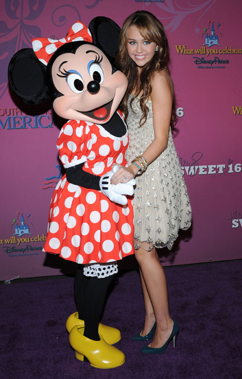 Miley Cyrus sweet 16