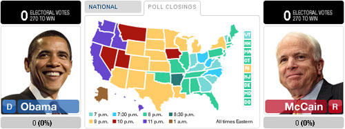 Obama Mccain results