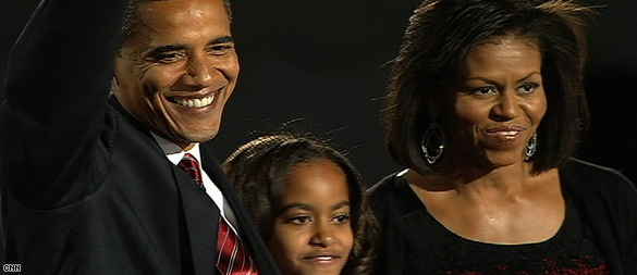 Barack Obama wins