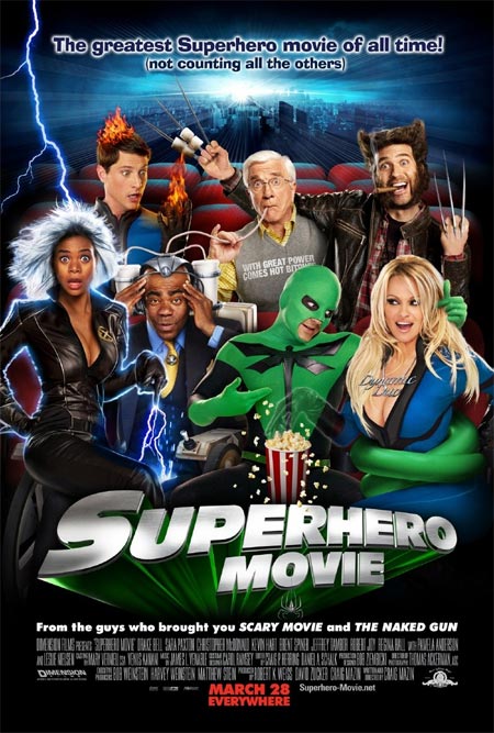 Superhero movie poster