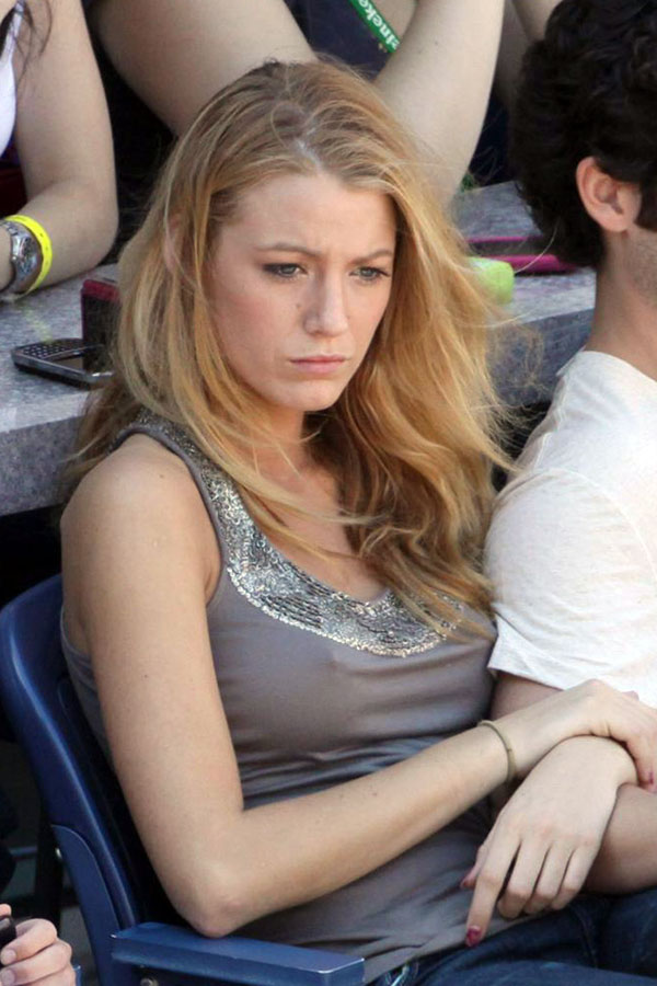 Blake Lively nipples