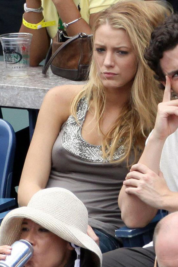 Blake Lively nipples