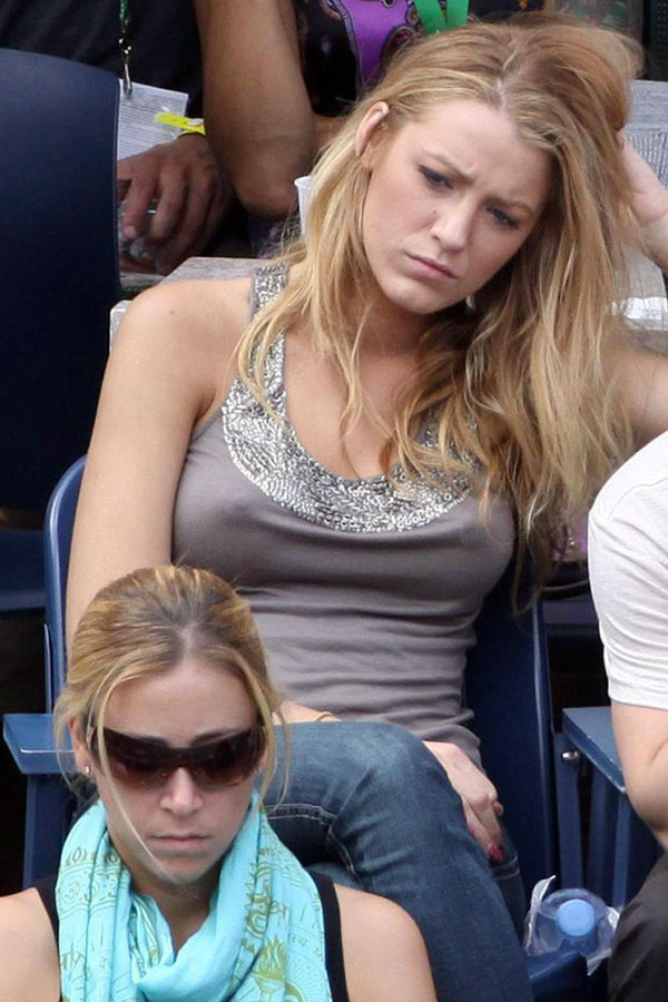 Blake Lively nipples