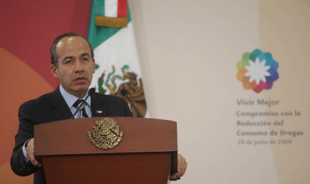 Felipe Calderon y dios