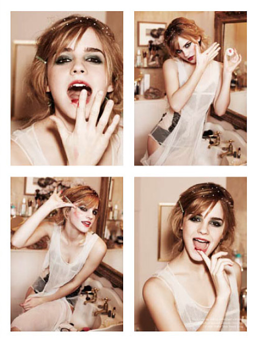 Emma Watson revista Vs