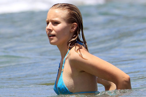 Kristen Bell en bikini