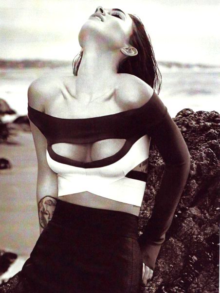 Megan Fox revista Elle