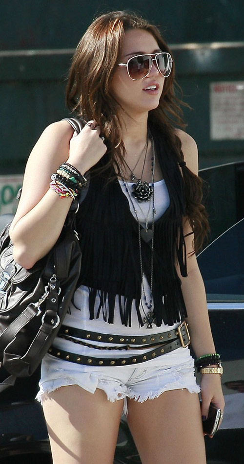 Miley Cyrus Short Shorts