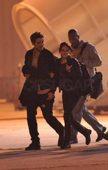 Robert Pattison y Kristen Stewart